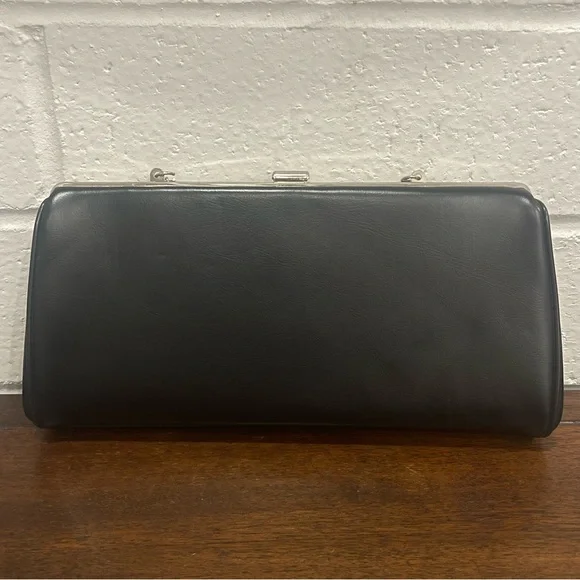 Ladies Clutch Evening Bag with Chain Strap - Picture 2 of 5